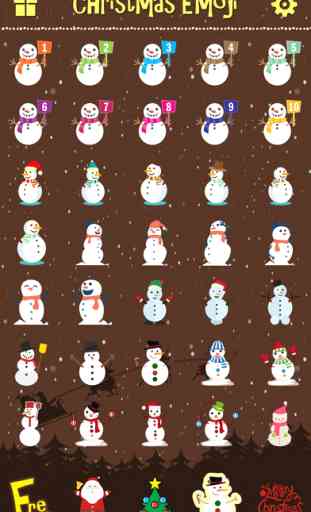 Merry Christmas Emoji - Holiday Emoticon Stickers & Emojis Icons for Message Greeting 4