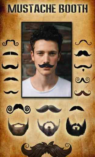 Mustache Booth FREE - Grow & Morph a Hilarious Beard Sticker on Yr Face 1