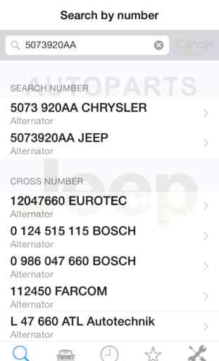 Autoparts for Jeep 1