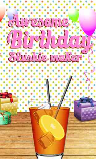 Awesome Birthday Slushie Maker - cool virtual shake drinking game 1