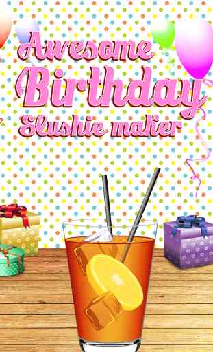 Awesome Birthday Slushie Maker Pro - cool virtual shake drinking game 1