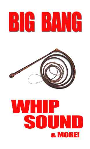 Big Bang Whip Sound & More! 1