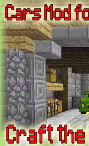 CARS EDITION MODS GUIDE FOR MINECRAFT GAME PC 1