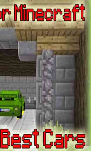 CARS EDITION MODS GUIDE FOR MINECRAFT GAME PC 2