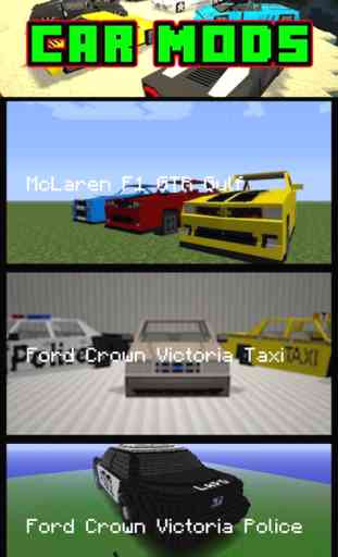 CARS EDITION MODS GUIDE FOR MINECRAFT PC GAME 3