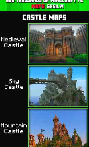 Castle Maps for Minecraft PE ( POCKET EDITION ) 2
