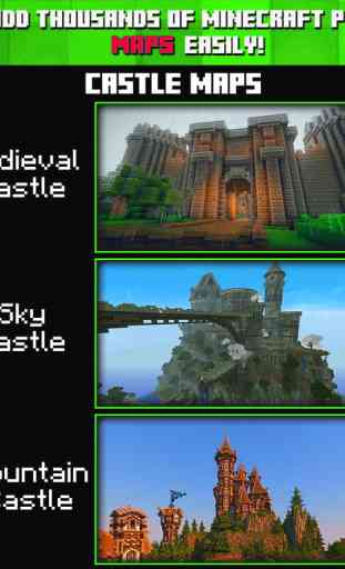 Castle Maps for Minecraft PE ( POCKET EDITION ) 4