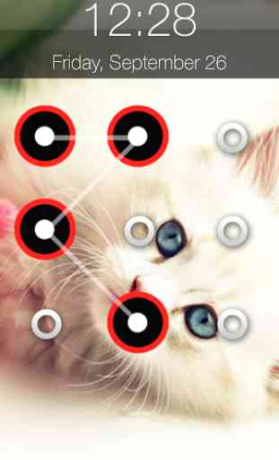 Cat Pattern Screen Lock 2