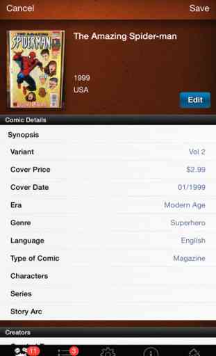 Comic Book Collector Database, Inventory, Manager 3