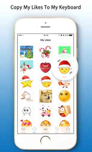 Emoji Added - Sticker with Christmas,Santa,Holiday 4