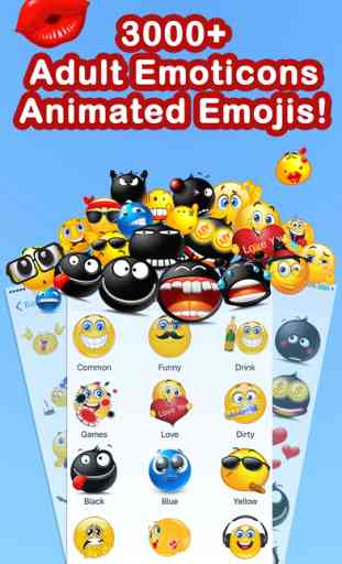 Emoticons Keyboard Pro - Adult Emoji for Texting 2