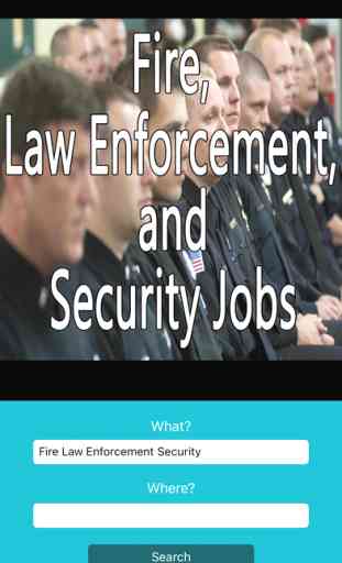 Fire, Law Enforcement and Security Jobs - Search E 1