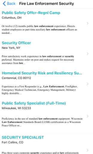 Fire, Law Enforcement and Security Jobs - Search E 2