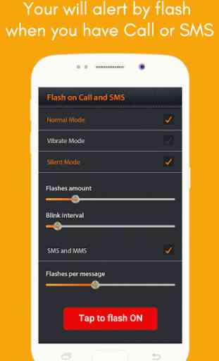 Flash on Call and SMS 3