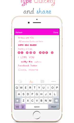 Fonts Keyboard - Art Fonts & Cool Text Styles Font for Chat 3