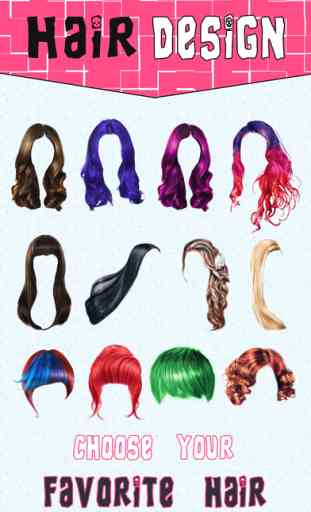 Girly Hair Design - Wig Salon to Change Hairtyle & Color 1