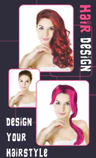 Girly Hair Design - Wig Salon to Change Hairtyle & Color 2