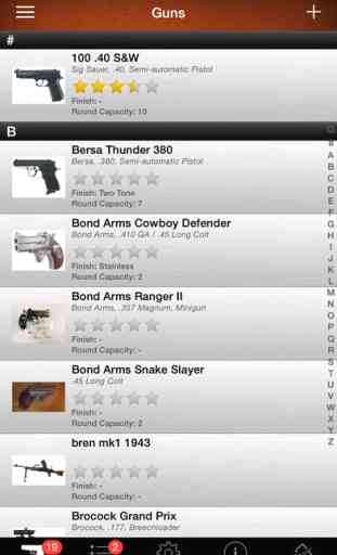 Gun Firearm Ammo Database Collector Guns Inventory 1