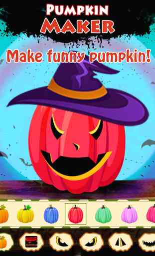 Halloween Pumpkin Make.r & Carve.r FX Makeup Game 4