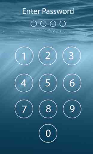 Lock screen password 3