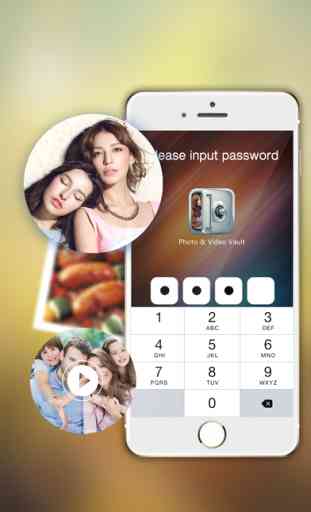 Lock Secret Photo - Safe Foto Password Vault App 4
