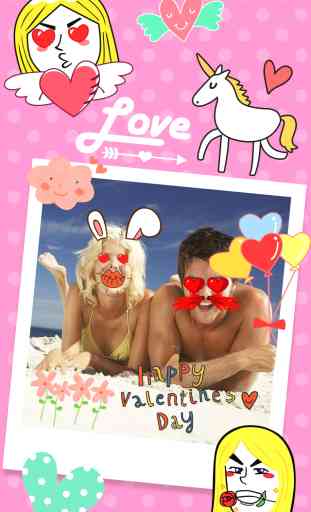 Love Photo Sticker-Valentine's Camera Editor 2