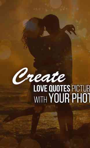 Love quotes on your Photo. Filters for Snapchat 3