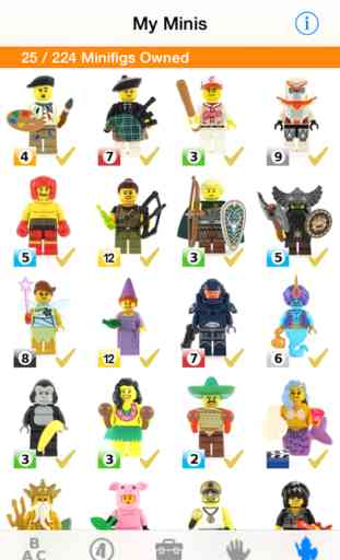 MyMinis - Lego Minifig Collector with Touch Guide 4
