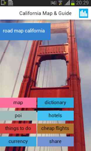 California Offline Road Map 1