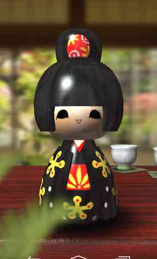 Japanese Geisha Doll 3D 1