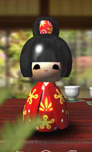 Japanese Geisha Doll 3D 3