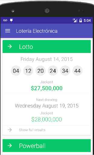 Puerto Rico Lottery Results 1
