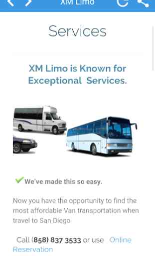 XM Airport Shuttle Van & Tours 3
