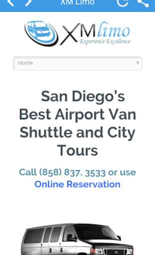 XM Airport Shuttle Van & Tours 4