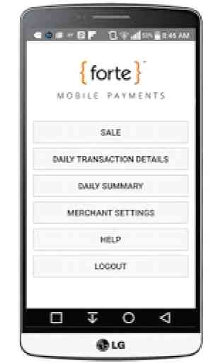 Forte Mobile Payments 1
