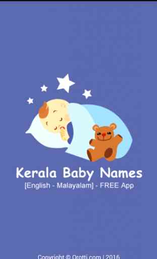 Kerala Malayalam Baby Names 1