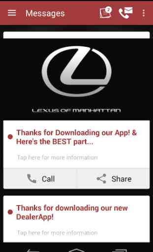 Lexus of Manhattan DealerApp 3