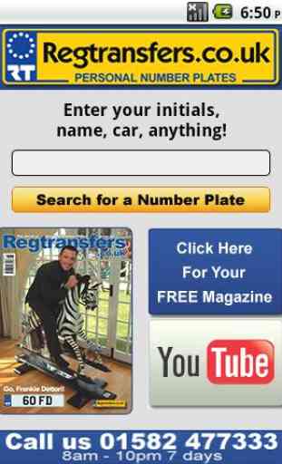 Number Plates Search 1