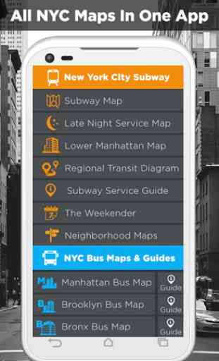 NYC Subway,Bus,Rail,Bike Maps 1