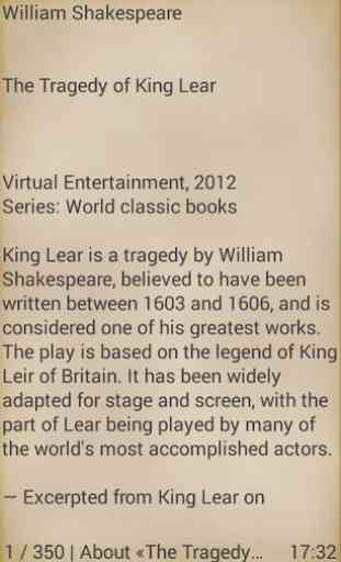 The Tragedy of King Lear 2