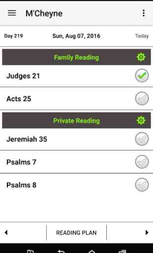 Bible Reading Plan 1