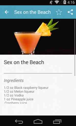 Cocktail Recipes Free 3