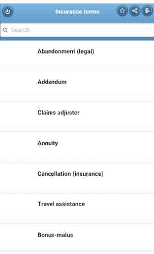 Insurance terms 1