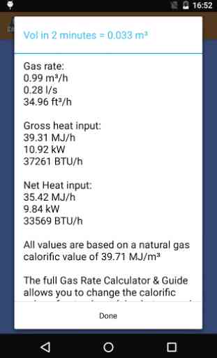 Gas Rate Calculator Lite 2