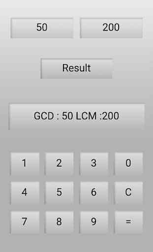 GCD LCM calculator 3