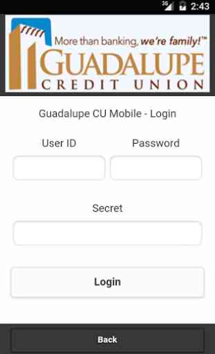 Guadalupe CU Mobile Banking 2