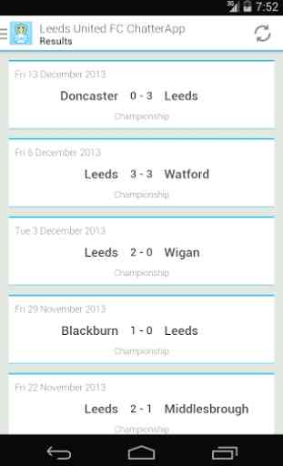 Leeds United FC ChatterApp 4