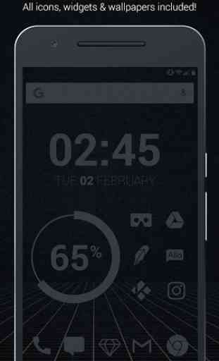 Murdered Out Pro - Dark Icons 1