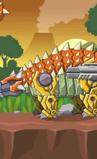 Robot Ankylosaurus Toy War 4
