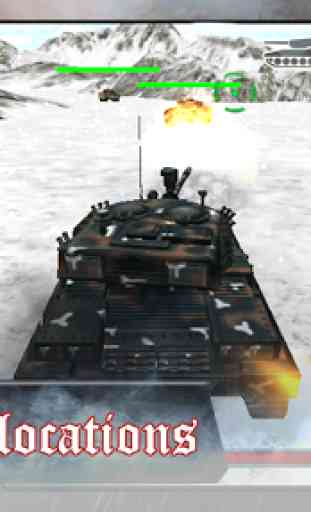 Tank Battles: Gunner War 3D 4